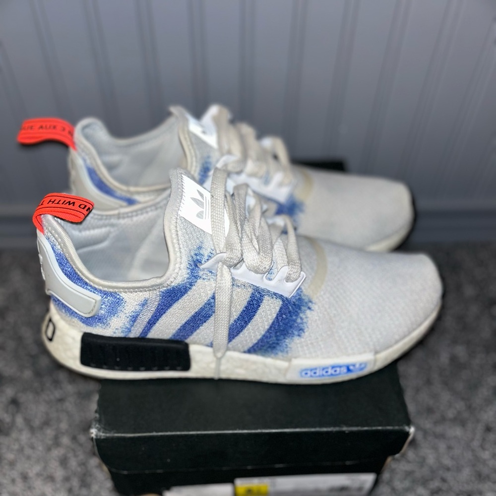 NMD R1 Stencil Pack Blue - Picture 6 of 7